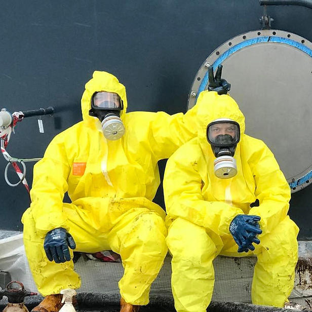 Azeotrope OÜ Radioactive materials decontamination, NORM waste and residues management, Vapor Abrasive and Dry-Ice Blasting, Dismantling of heavy industry objects, Rare Earth Elements refinement process engineering, Engineering and equipment startup for chemical industry